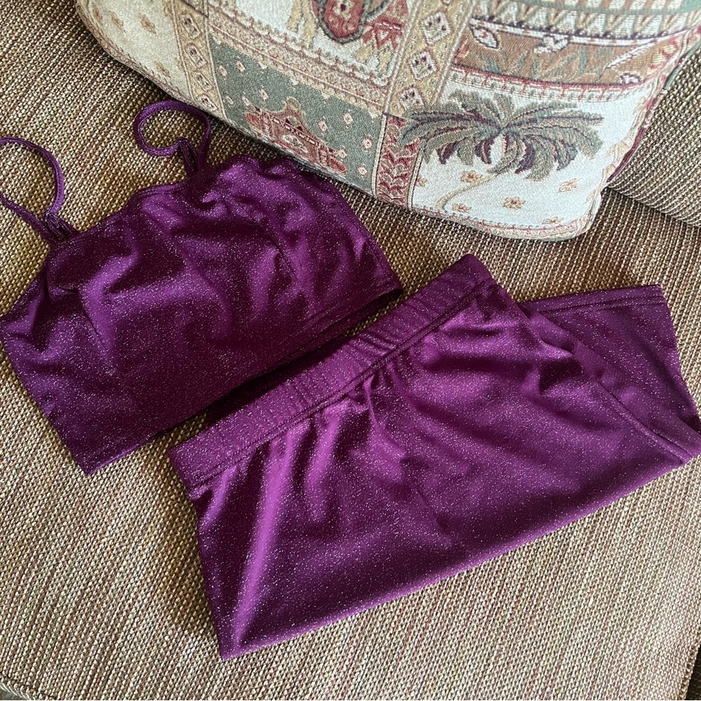 ✅SHEIN - Purple 2PC Mini Dress!
